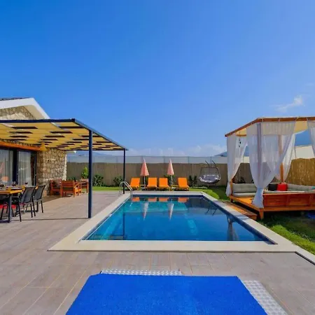 Private Pool With Jacuzzi For 4 People In Fethiye, Mugla - Awz 211 Villa *