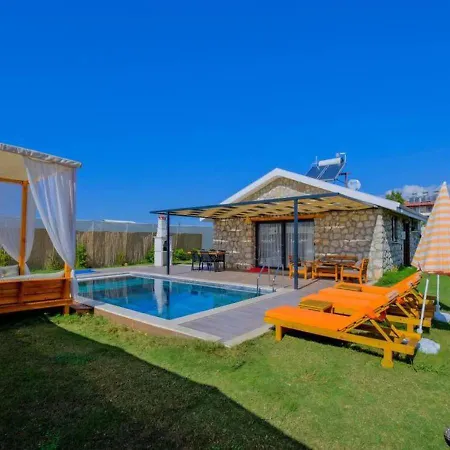 Private Pool With Jacuzzi For 4 People In Fethiye, Mugla - Awz 211 Villa *