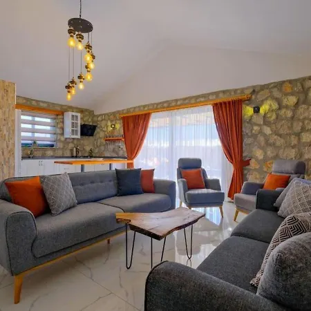 Villa Private Pool With Jacuzzi For 4 People In Fethiye, Mugla - Awz 211 Fethiye