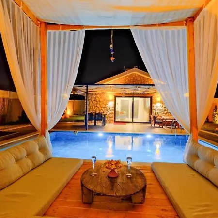 Villa Private Pool With Jacuzzi For 4 People In Fethiye, Mugla - Awz 211 *